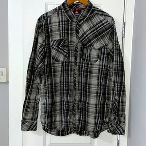 QuikSilver Men’s Large - Brown, Gray, and Blue